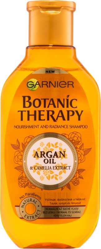 Garnier Botanic Therapy Argan Oil vyživující šampon pro normální vlasy bez lesku