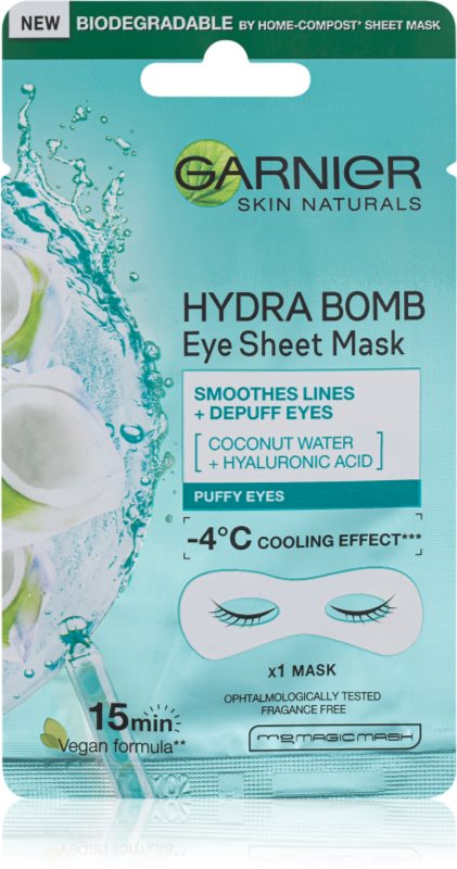 Garnier Skin Naturals Moisture+ Smoothness masque yeux lissant