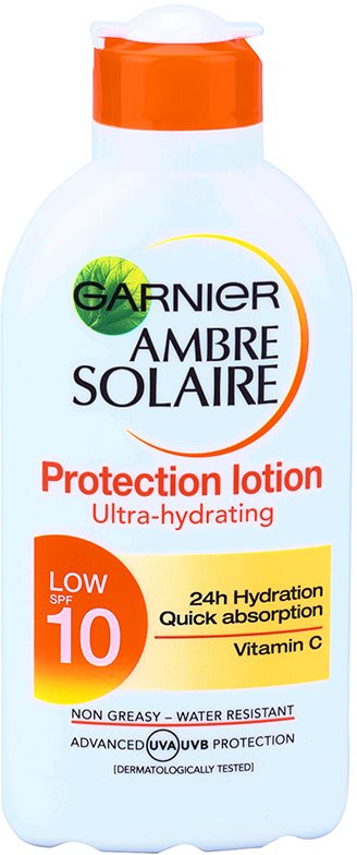 Garnier Ambre Solaire lotiune pentru bronzat SPF 10