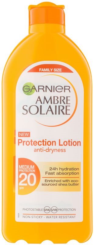 Garnier Ambre Solaire zaščitni losjon za sončenje SPF 20