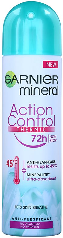 Garnier Mineral Action Control Thermic dezodorant antiperspirant v spreji
