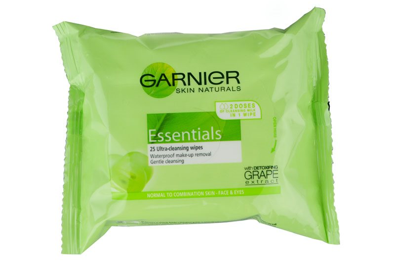 Garnier Essentials Cleansing Wipes for Normal and Combination Skin