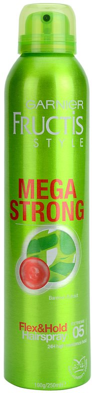 Garnier Fructis Style Mega Strong lak za lase z izvlečkom bambusa