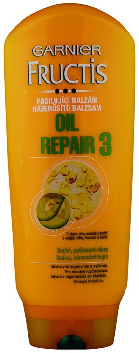 Garnier Fructis Oil Repair 3 wzmacniający balsam do włosów suchych i zniszczonych