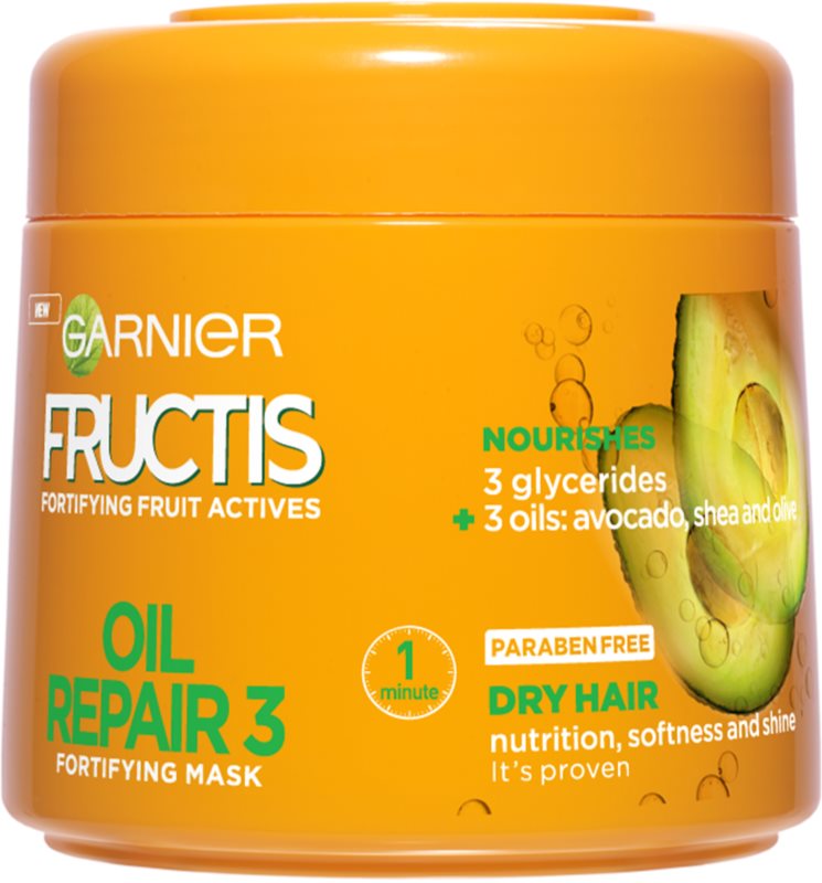Garnier Fructis Oil Repair 3 posilující maska pro suché a poškozené vlasy