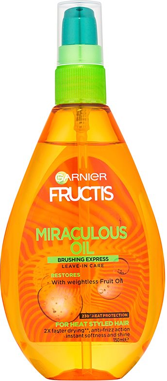 Garnier Fructis Miraculous Oil ulei protector împotriva încrețirii părului
