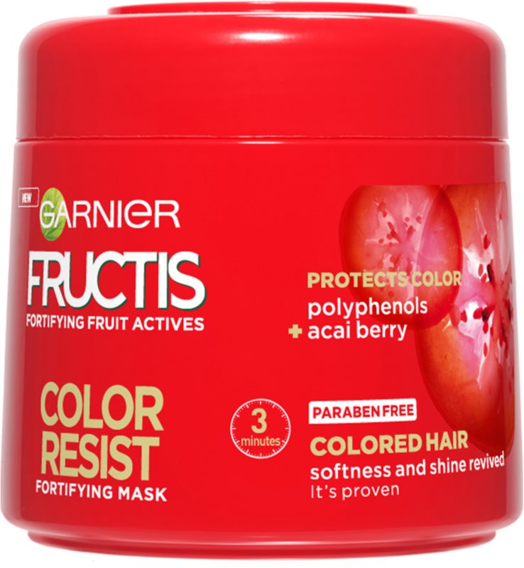 Garnier Fructis Color Resist hranilna maska za zaščito barve