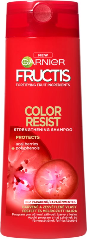 Garnier Fructis Color Resist champô reforçador para cabelo pintado