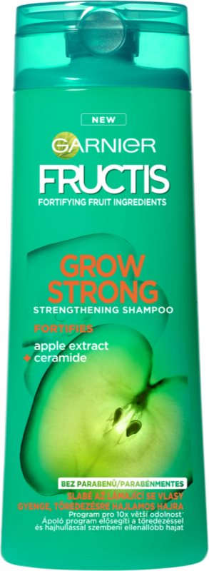 Garnier Fructis Grow Strong šampon za okrepitev las za šibke lase