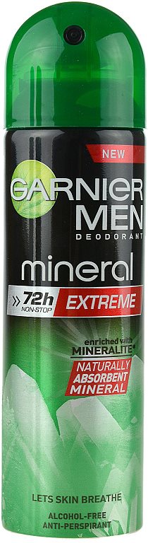 Garnier Men Mineral Extreme антиперспірант спрей