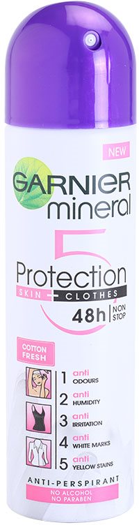 Garnier Mineral 5 Protection antiperspirant v pršilu