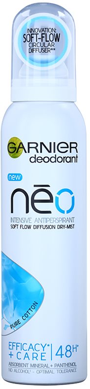 Garnier Neo deodorant antiperspirant ve spreji
