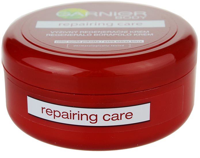 Garnier Repairing Care crema corporal nutritiva para pieles muy secas