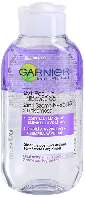 Garnier Skin Cleansing kräftigender Make-up Entferner für die Augen 2 in 1