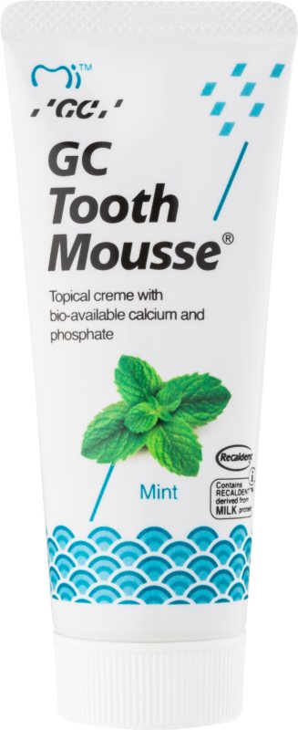 GC Tooth Mousse Mint Crema protectoare de remineralizare pentru dinți sensibili fara flor