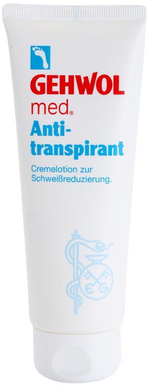 Gehwol Med Antitranspirant-Creme zur Verminderung der Schweißbildung für Füssen