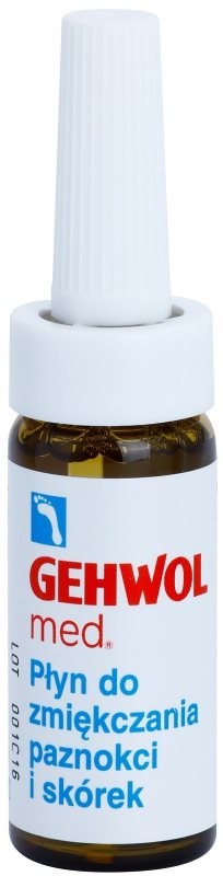 Gehwol Med tratamiento suavizante para la piel áspera de los pies y uñas encarnadas