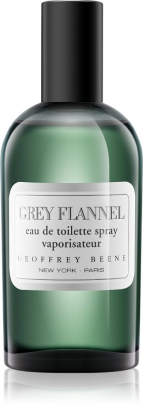 Geoffrey Beene Grey Flannel toaletní voda pro muže 120 ml s rozprašovačem