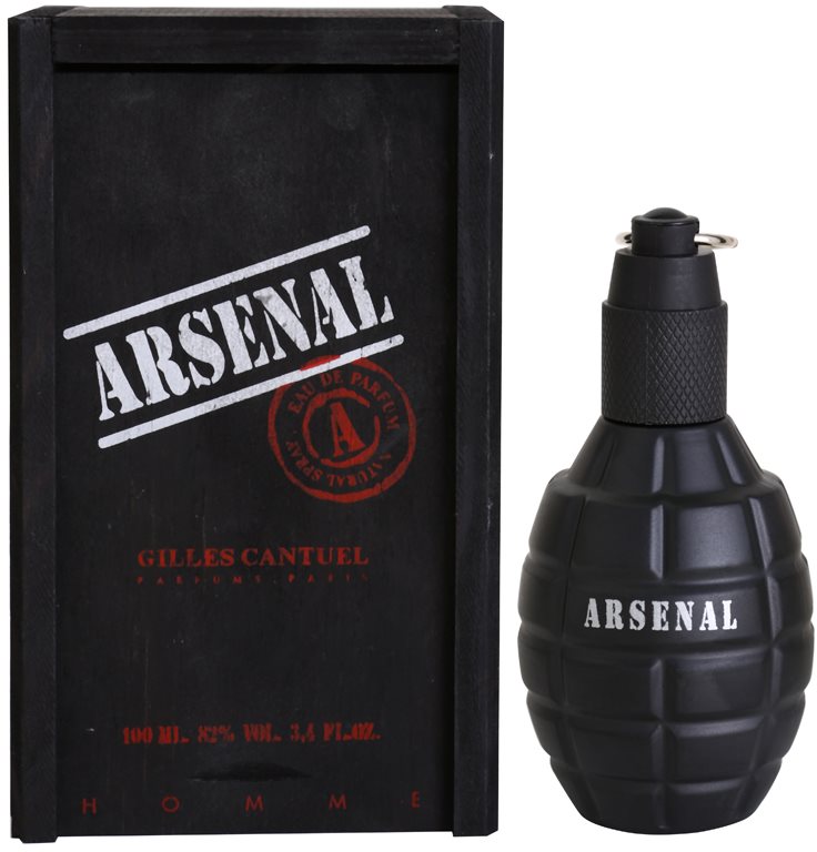 Gilles Cantuel Arsenal Black parfumska voda za moške 100 ml
