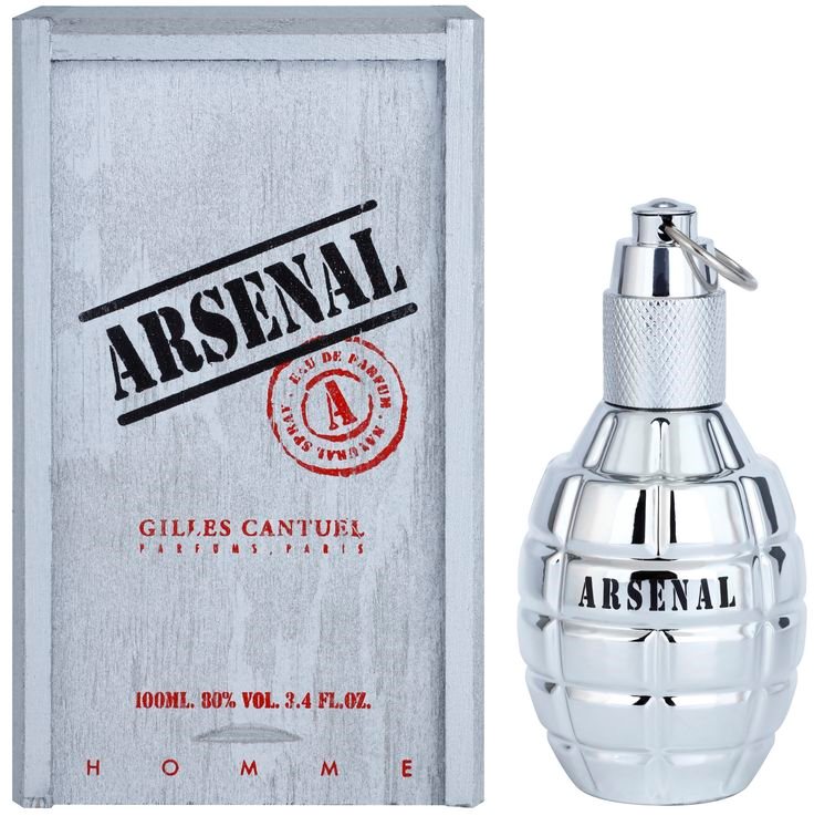 Gilles Cantuel Arsenal Platinum parfémovaná voda pro muže 100 ml