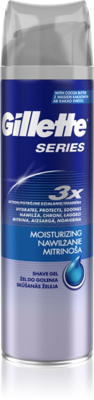 Gillette Series gel de rasage pour un effet naturel