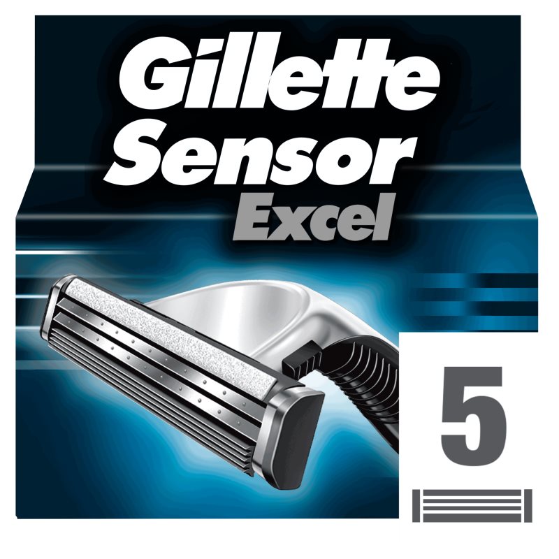 Gillette Sensor Excel zapasowe ostrza dla mężczyzn