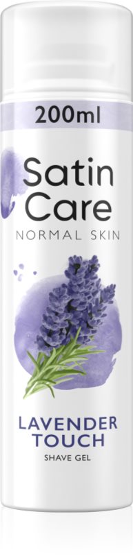 Gillette Satin Care Pure & Delicate gel de afeitar para mujer