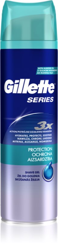 Gillette Series Protection gel de rasage 3 en 1
