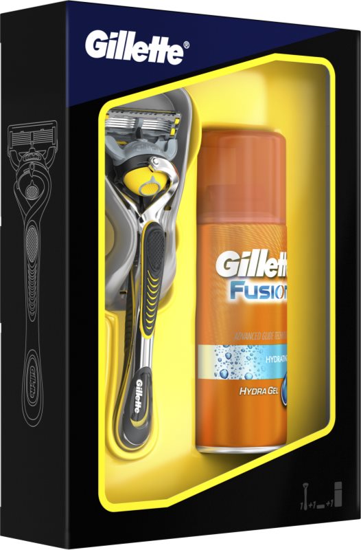 Gillette Fusion Proshield coffret cosmétique I.