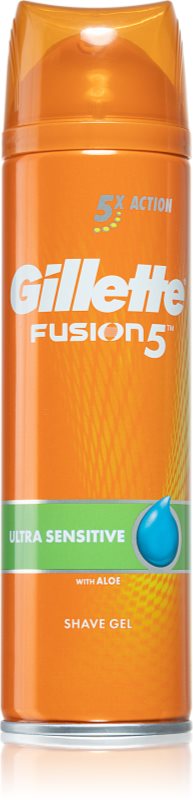 Gillette Fusion 5 pena na holenie pre citlivú pleť