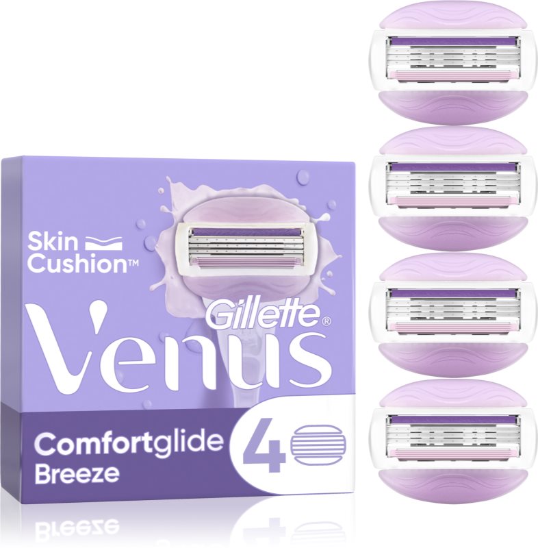 Gillette Venus Breeze recambios de cuchillas 4 uds