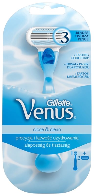 Gillette Venus Close & Clean holiaci strojček 2 ks