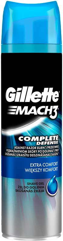 Gillette Mach 3 Complete Defense gel de rasage