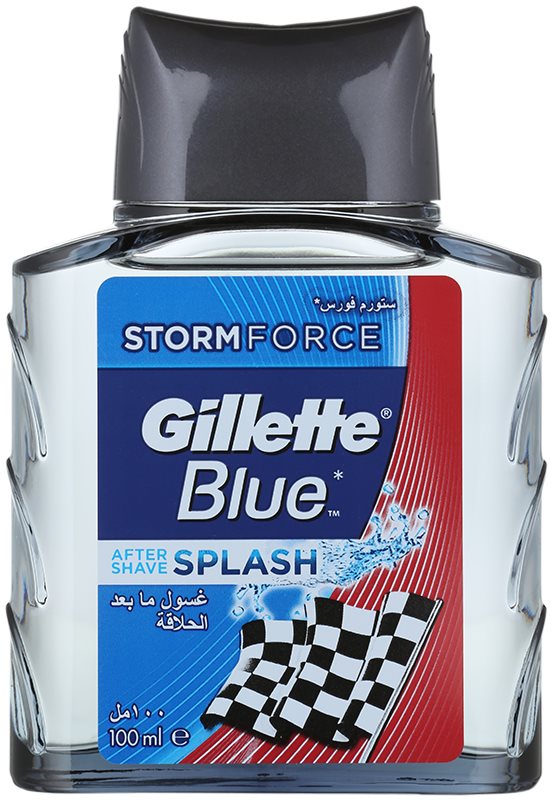 Gillette Blue Splash After Shave Water