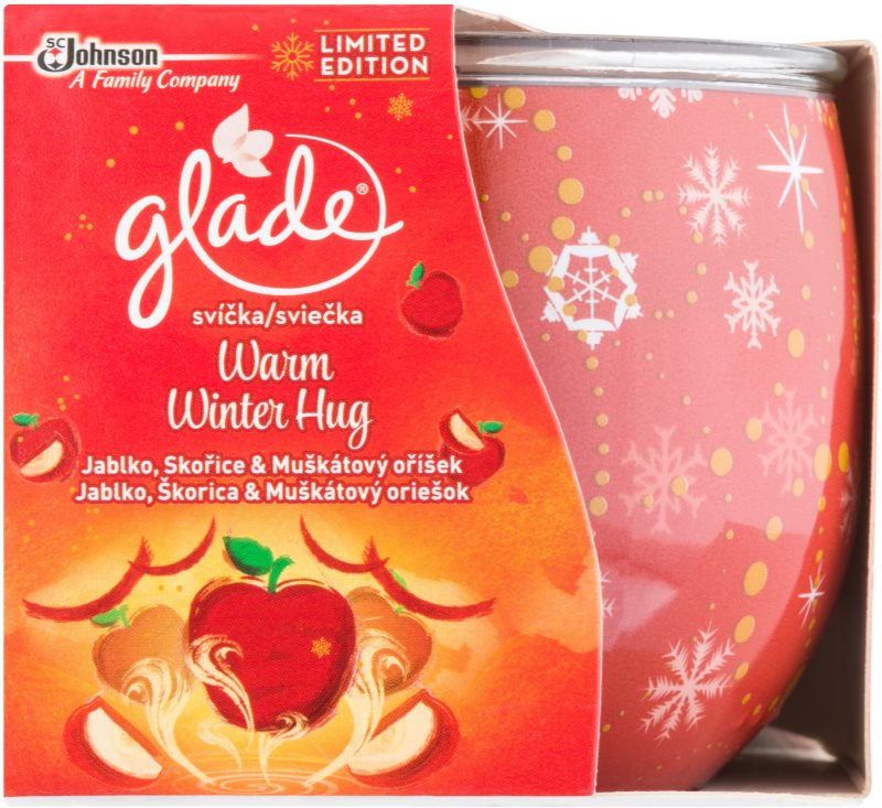 Glade Warm Winter Hug świeczka zapachowa 120 g