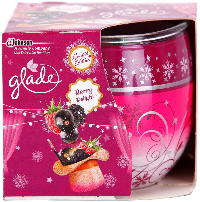 Glade Blackberry Duftkerze 120 g