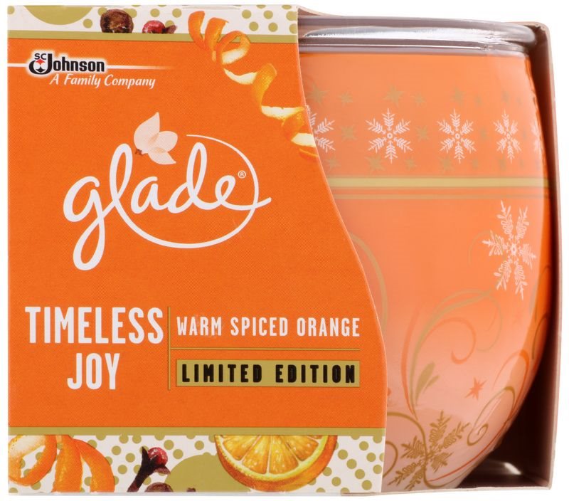 Glade Timeless Joy Duftkerze 120 g
