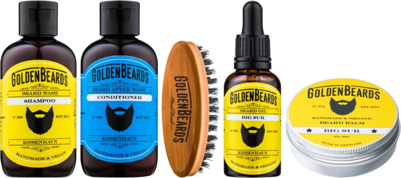 Golden Beards Big Sur coffret cosmétique I.