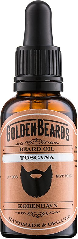Golden Beards Toscana huile pour barbe