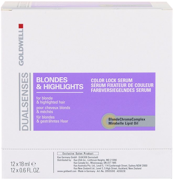 Goldwell Dualsenses Blondes & Highlights serum do włosów po balejażu