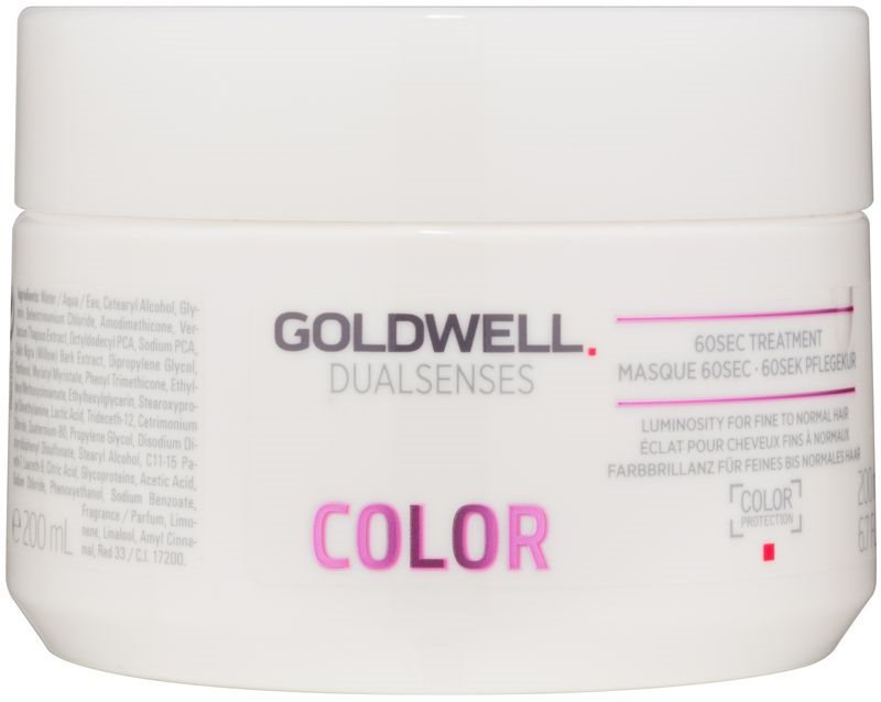 Goldwell Dualsenses Color регенерираща маска за нормална към фина боядисана коса