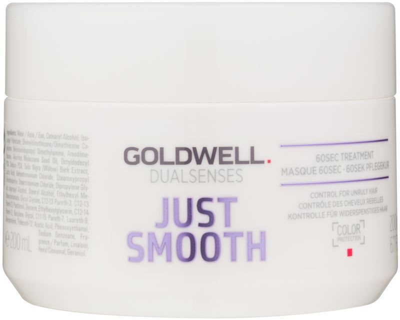 Goldwell Dualsenses Just Smooth maska za glajenje las za neobvladljive lase
