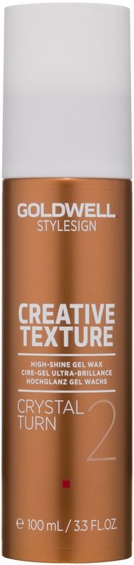 Goldwell StyleSign Texture Crystal Turn 2 Gel Wax with High Gloss Effect