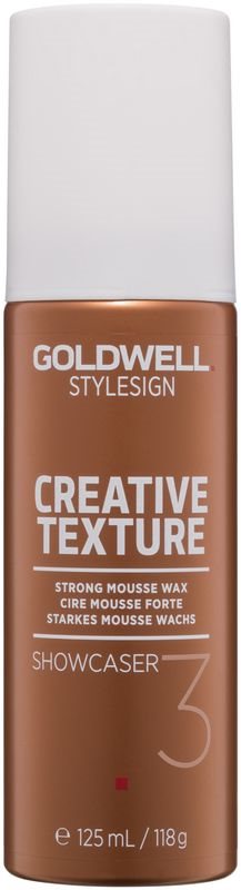 Goldwell StyleSign Creative Texture Showcaser 3 cera em mousse para cabelo