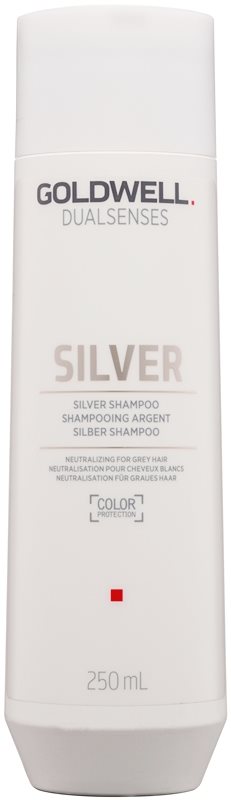 Goldwell Dualsenses Silver champú neutralizante para cabellos grises para cabello rubio y canoso