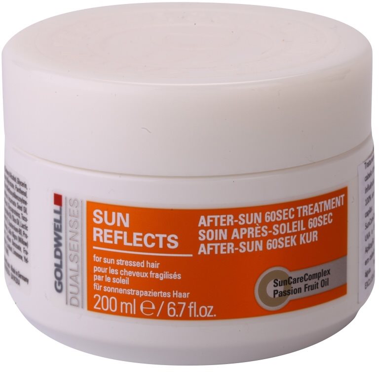 Goldwell Dualsenses Sun Reflects máscara regeneradora para cabelo danificado pelo sol