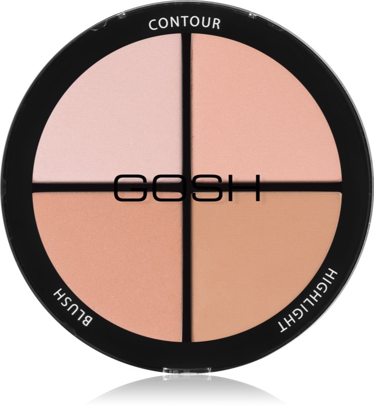 Gosh Contour'n Strobe paleta za konture in posvetlitev