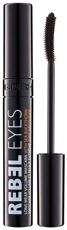 Gosh Rebel Eyes maskara za volumen in ločevanje trepalnic