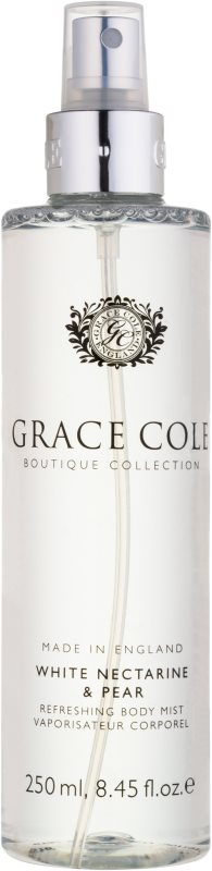 Grace Cole Boutique White Nectarine & Pear erfrischendes Bodyspray