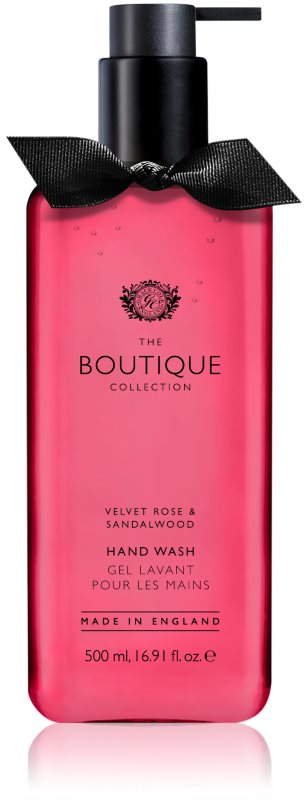 Grace Cole Boutique Velvet Rose & Sandalwood Săpun lichid pentru mâini